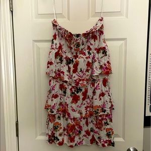 Strapless summer dress